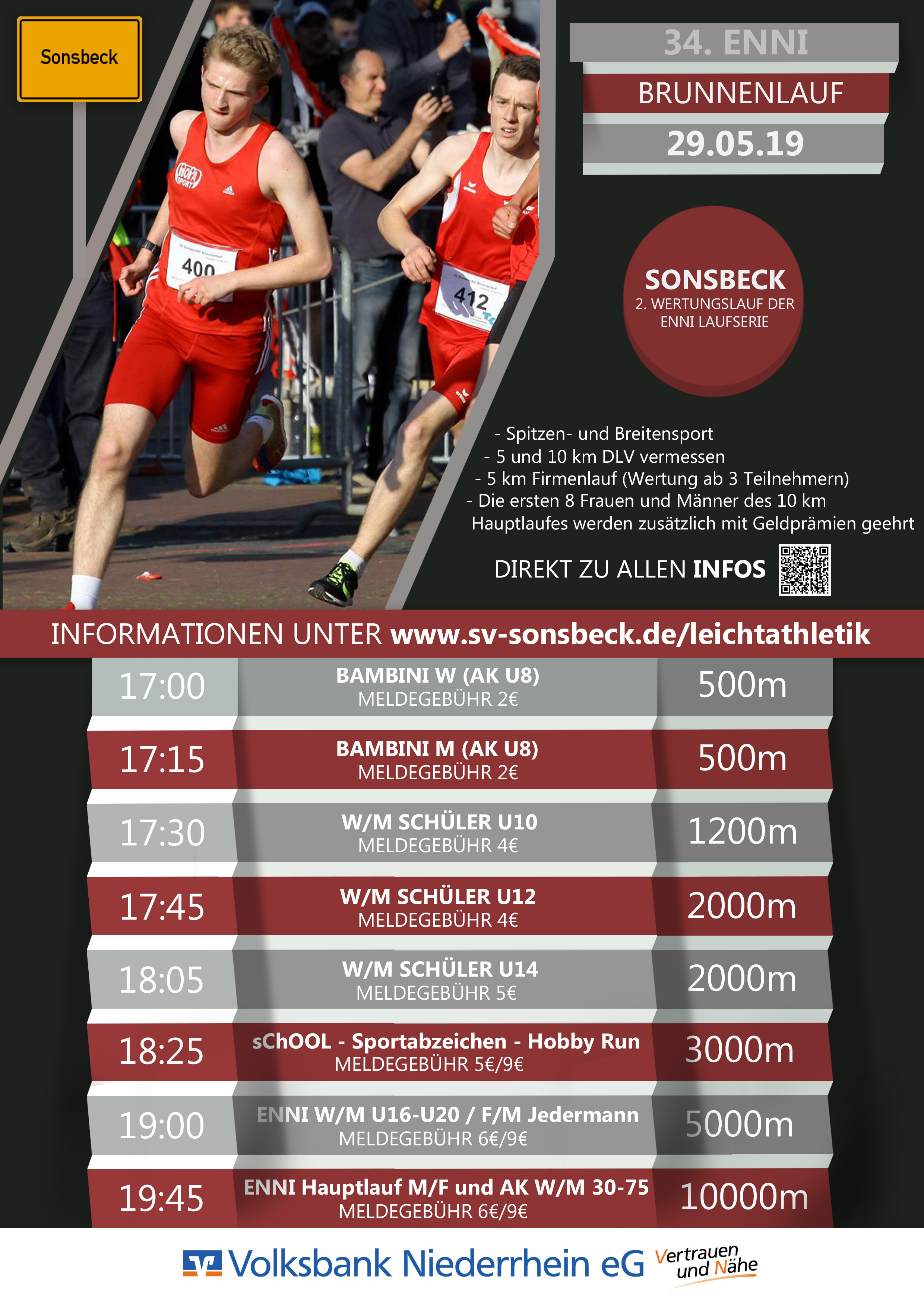 Brunnenlauf Flyer 2019