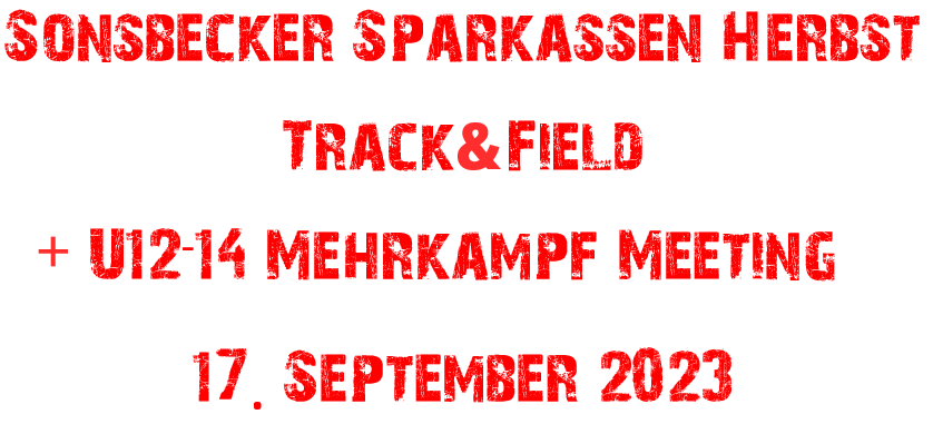 Schriftzug Herbstmeeting 2023